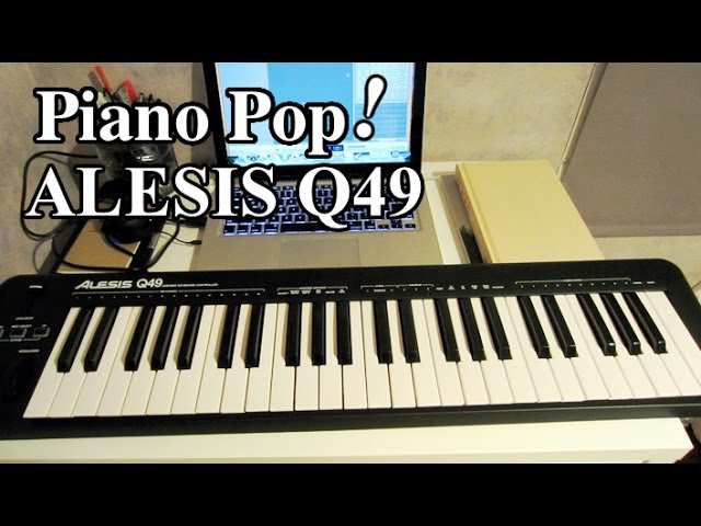 Alesis Q49 MIDI / USB Keyboard Piano Review - YouTube