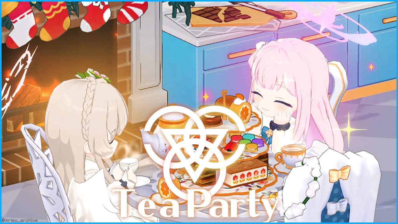 ☕️Tea Party 【 Mika & Nagisa 】🍰 - YouTube