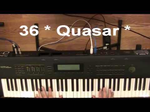 Roland D-70 demo - Performances 26-45 - YouTube