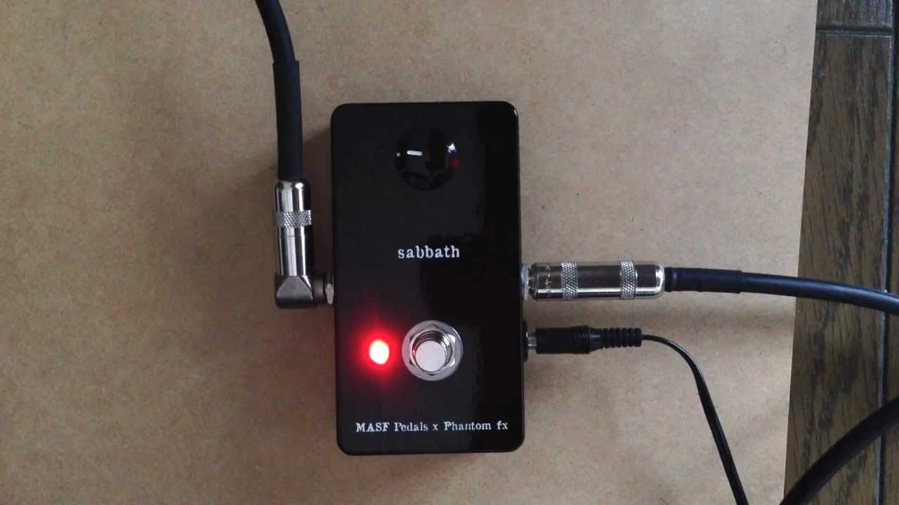 MASF Pedals × Phantom FX “SABBATH”を入手したので試奏しました