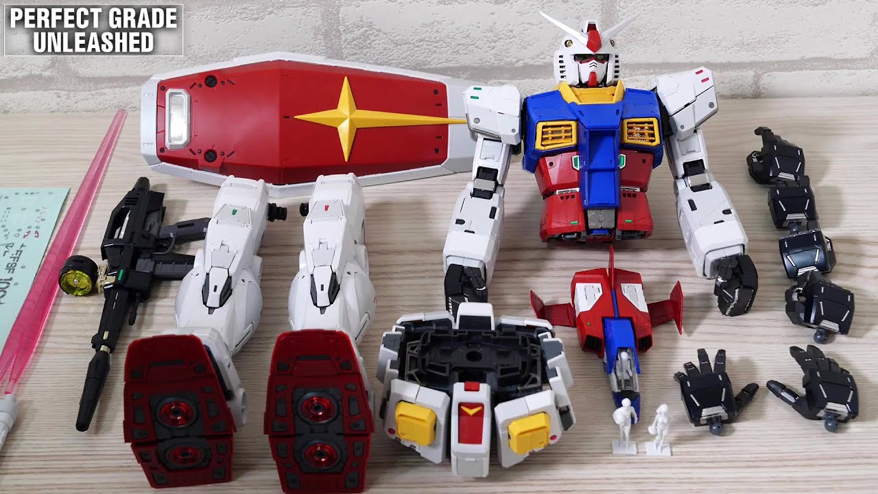2万7500円の高級ガンプラ！PG UNLEASHED 1/60 RX-78-2 ガンダム