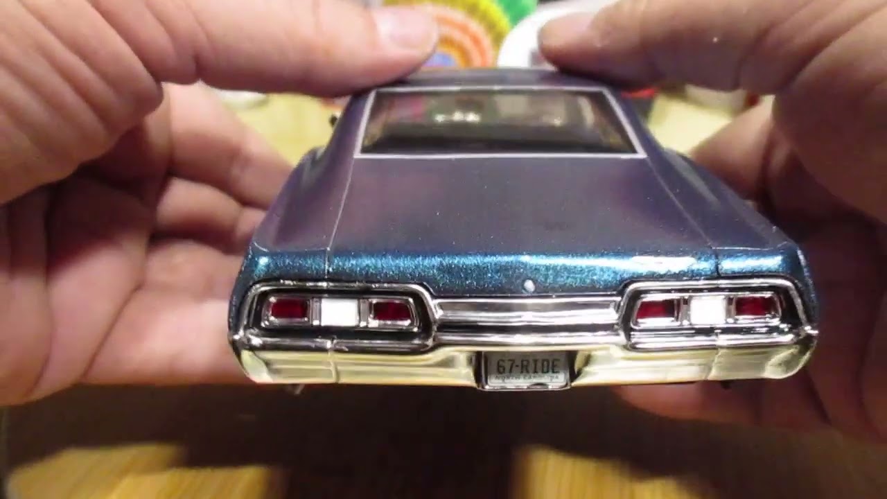 Plastic Models - 1/25 AMT 1967 Chevy Impala SS - Completed Build