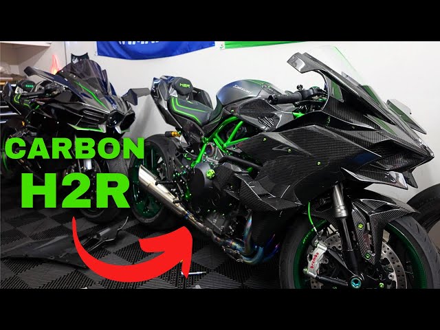 Building The First Full Carbon Ninja H2R in The World! - YouTube