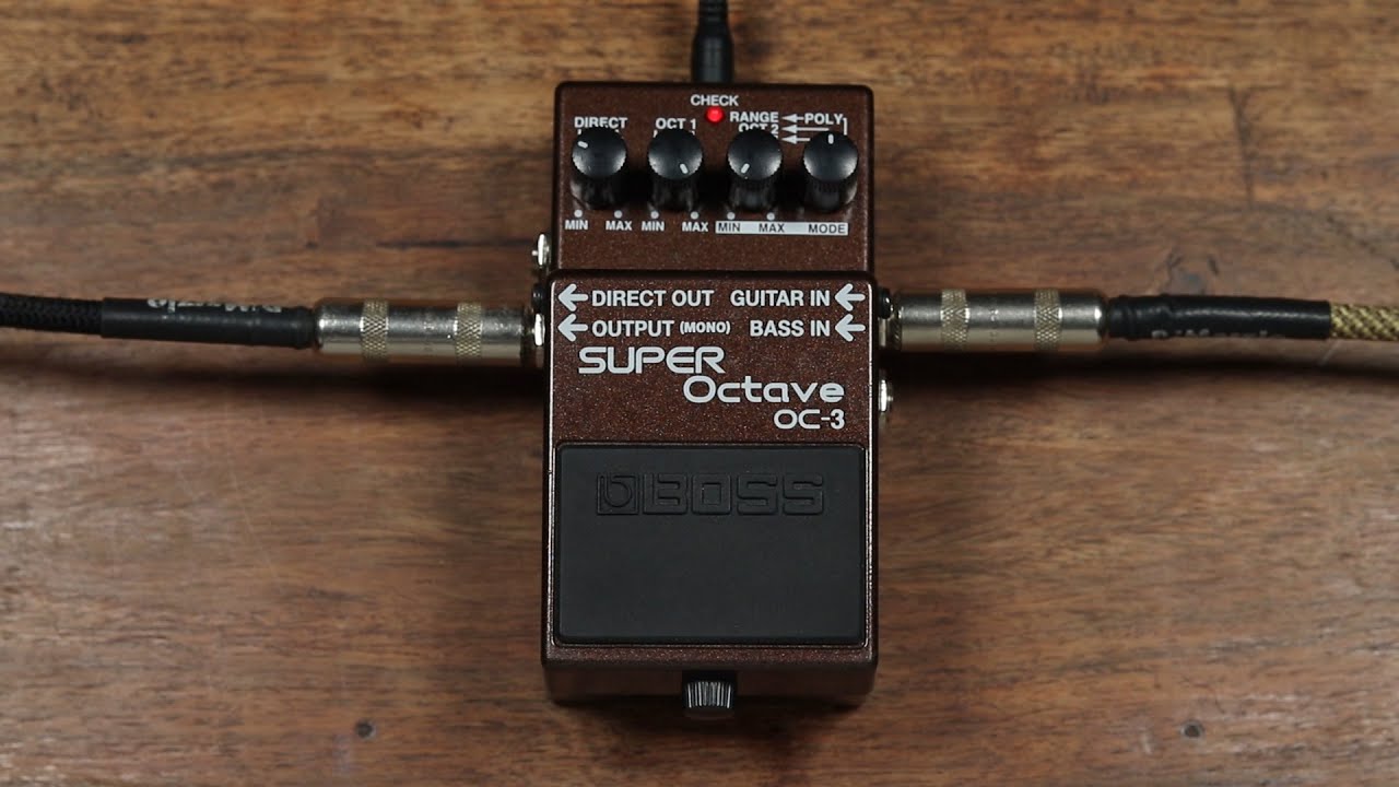 Boss OC-3 Super Octave - YouTube