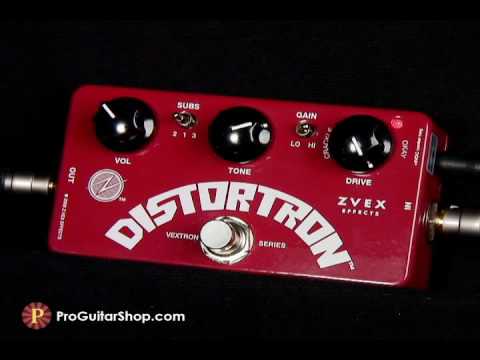 Z.VEX Distortron」レビュー！名機Box Of Rockをより使いやすくした