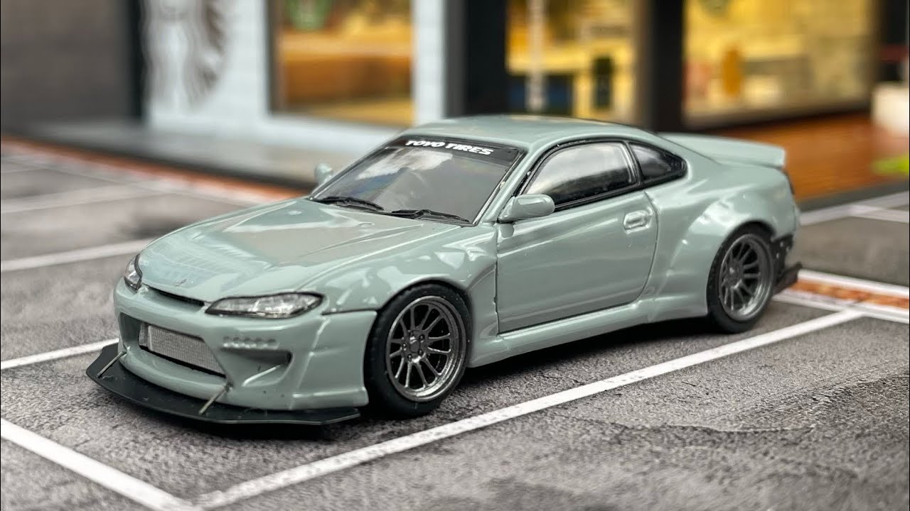 1:64 Nissan Silvia S15 Rocket Bunny by Street Warrior - YouTube