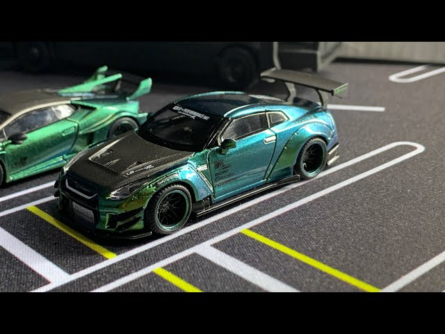 QUICK UNBOX | No.145 Tarmac Works X MINI GT LBWK Nissan GT-R (R35