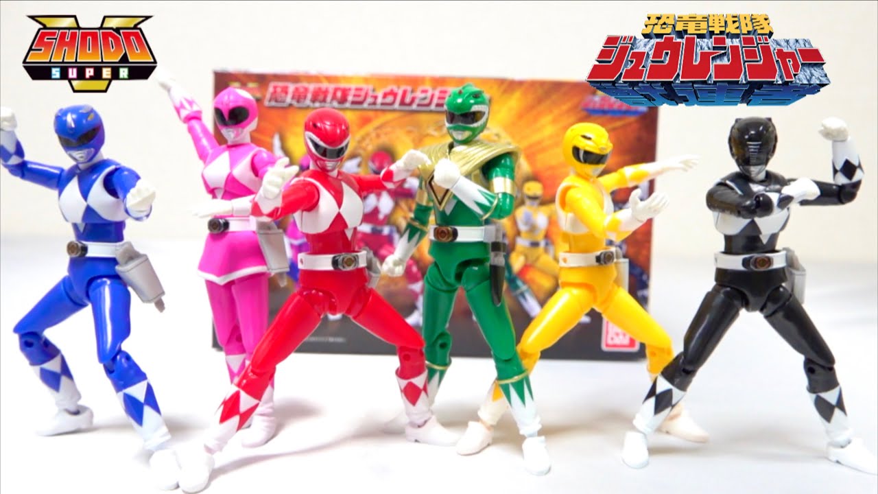 SHODO SUPER】Zyuranger / Mighty Morphin Power Rangers wotafa's