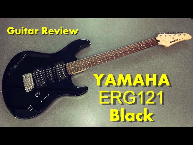 YAMAHA ERG121 Black - Review Guitar 245$ - YouTube