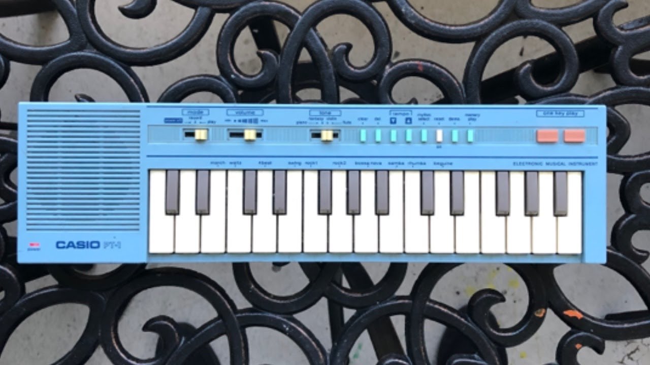 Casio PT-1 Vintage Early 1980s Mini Keyboard - YouTube