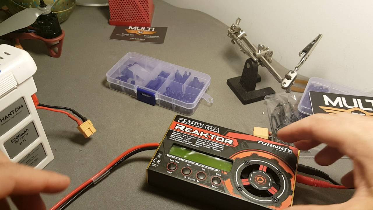 Turning a Turnigy Reaktor into a mobile lipo charger - YouTube