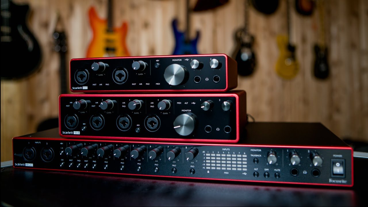 Focusrite Scarlett 18i20 USB Audio Interface Gen 3 | Guitar Center