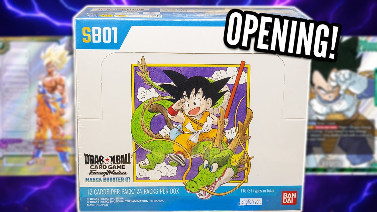 The BEST Dragon Ball Booster Box to Buy! (Fusion World Manga SB-01