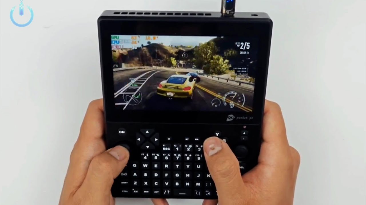 The Pocket PC UMPC Ultra Handheld PC Gaming Play Need for Speed