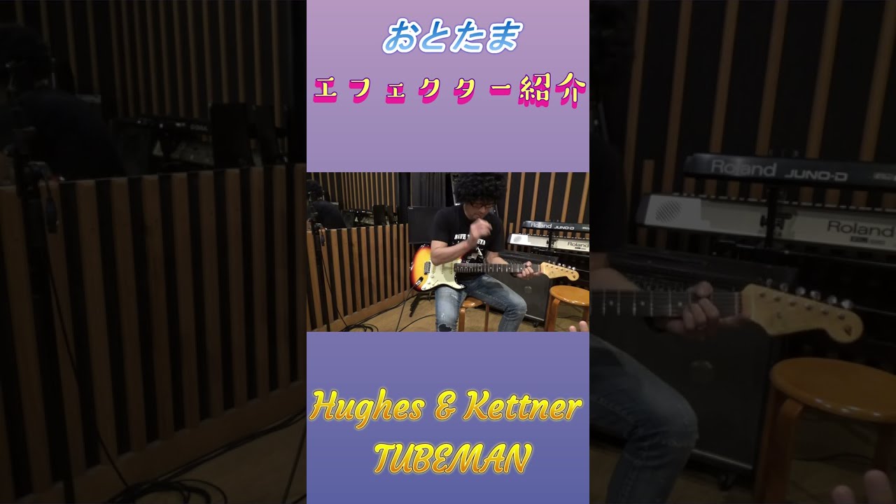 HUGHES&KETTNER / TUBEMAN #エフェクターレビュー #今日のコレイチ