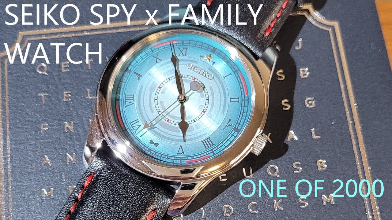 Seiko Spy x Family Limited Edition Watch: The Timepiece for Fans