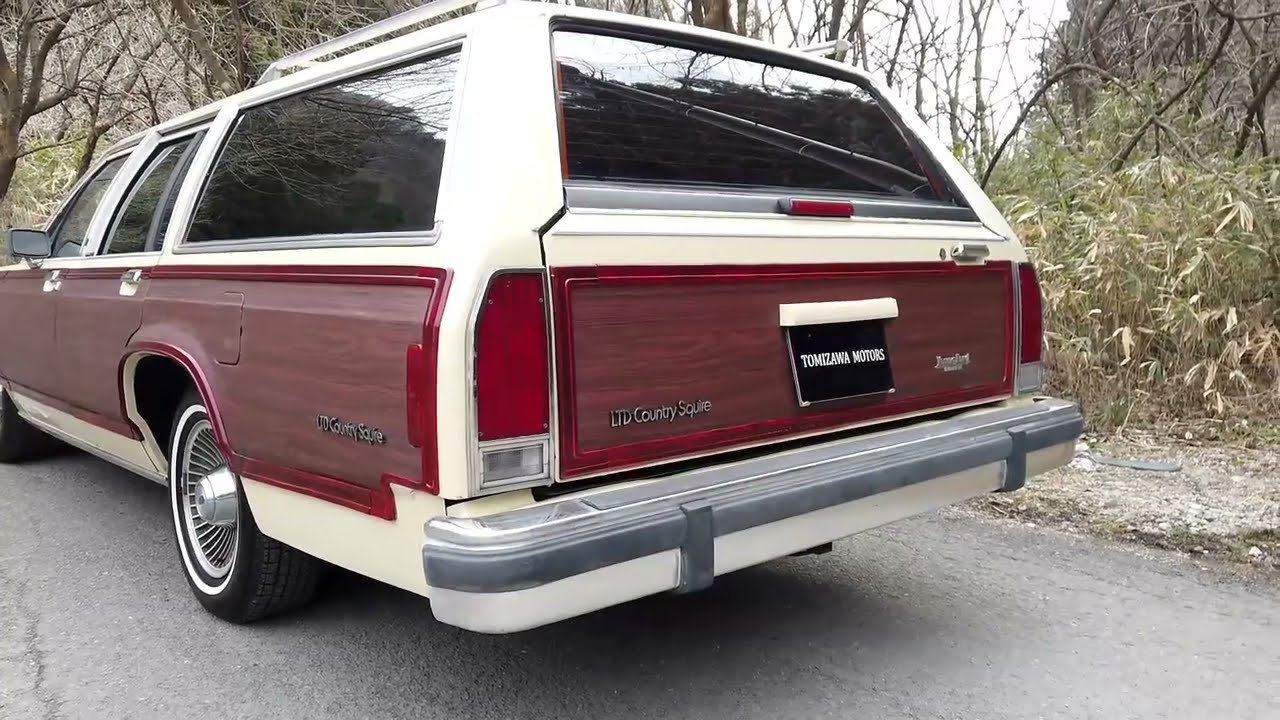 1989 フォード カントリースクワイア 加速サウンド＆エキゾースト