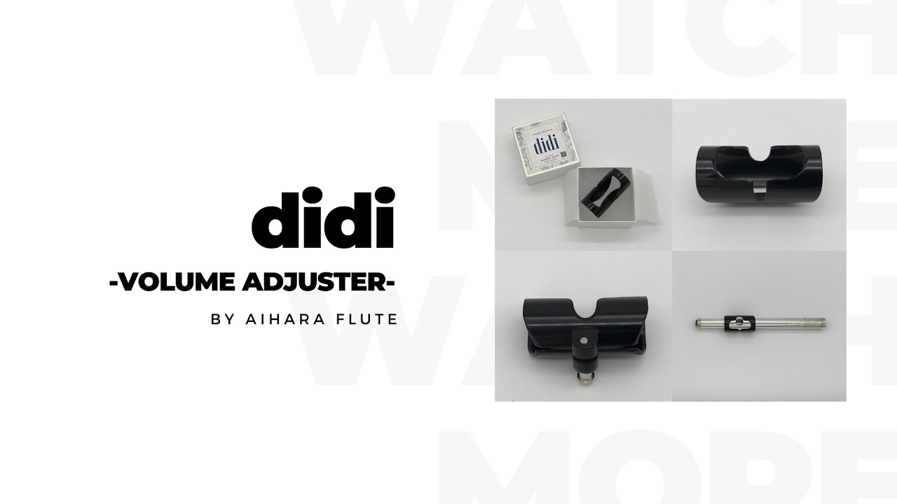 VOLUME ADJUSTER - didi フルート音量調整器(笛工房アイハラ／Aihara