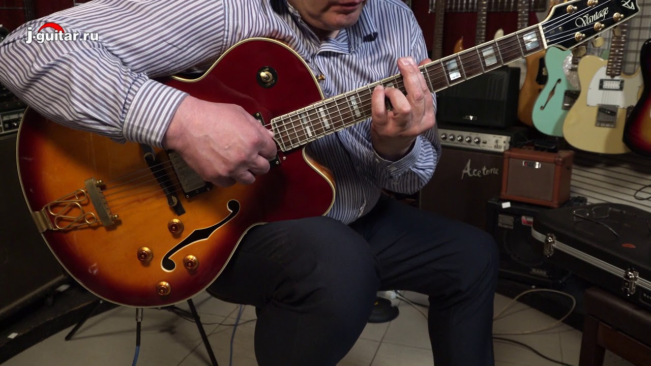 Vantage 655 1990-1998 Sunburst | Reverb