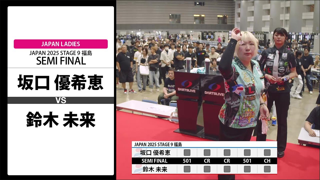 PLAYER GOODS 第六弾 Yukie Sakaguchi​ DARTSLIVE AWARD MOVIE ONE