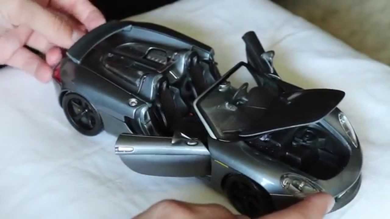 Review - Maisto 1:18 Scale Porsche Carrera GT - YouTube