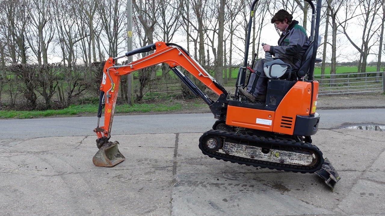Hitachi Zaxis 19U - Test Drive Working Review | diggersandtractors