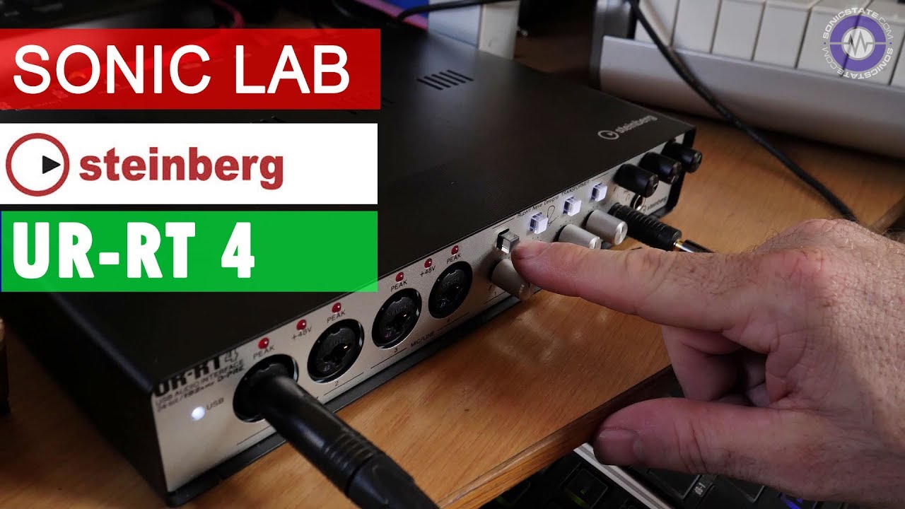 Steinberg UR-RT4 Interface With Neve Transformers - SonicLAB