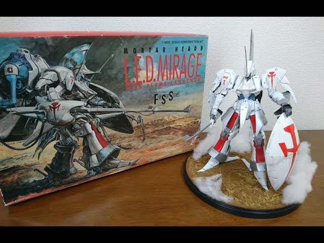 Enjoy an old kit easily!) WAVE Red Mirage Finished Product Review