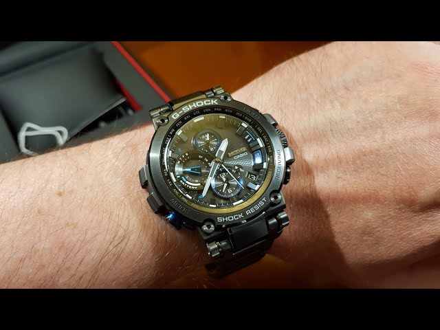 Casio G-Shock MTG-B1000BD-1AER - unboxing, try on and comparison