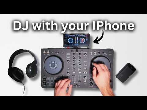 How to DJ on Pioneer DDJ-FXL4 with your IPhone! (Beginner DJ