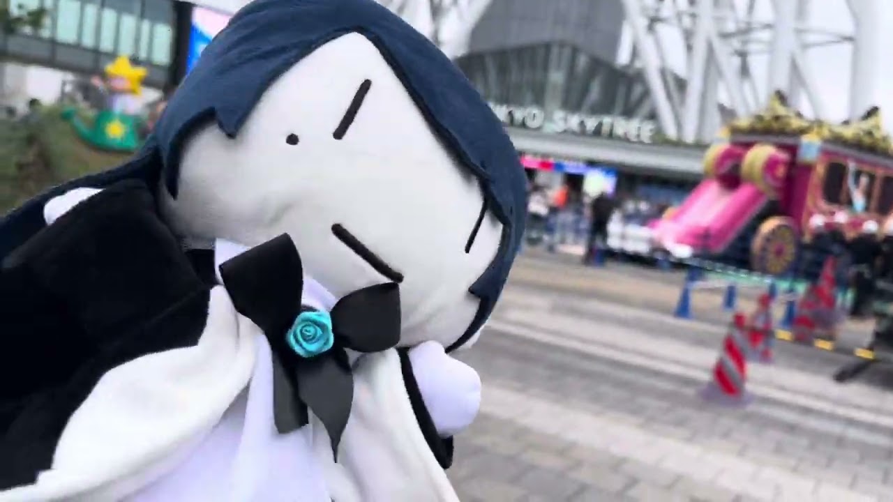 Adoちゃん #なにこれぇパペット #初めての東京観光 #ado民 #東京スカイ