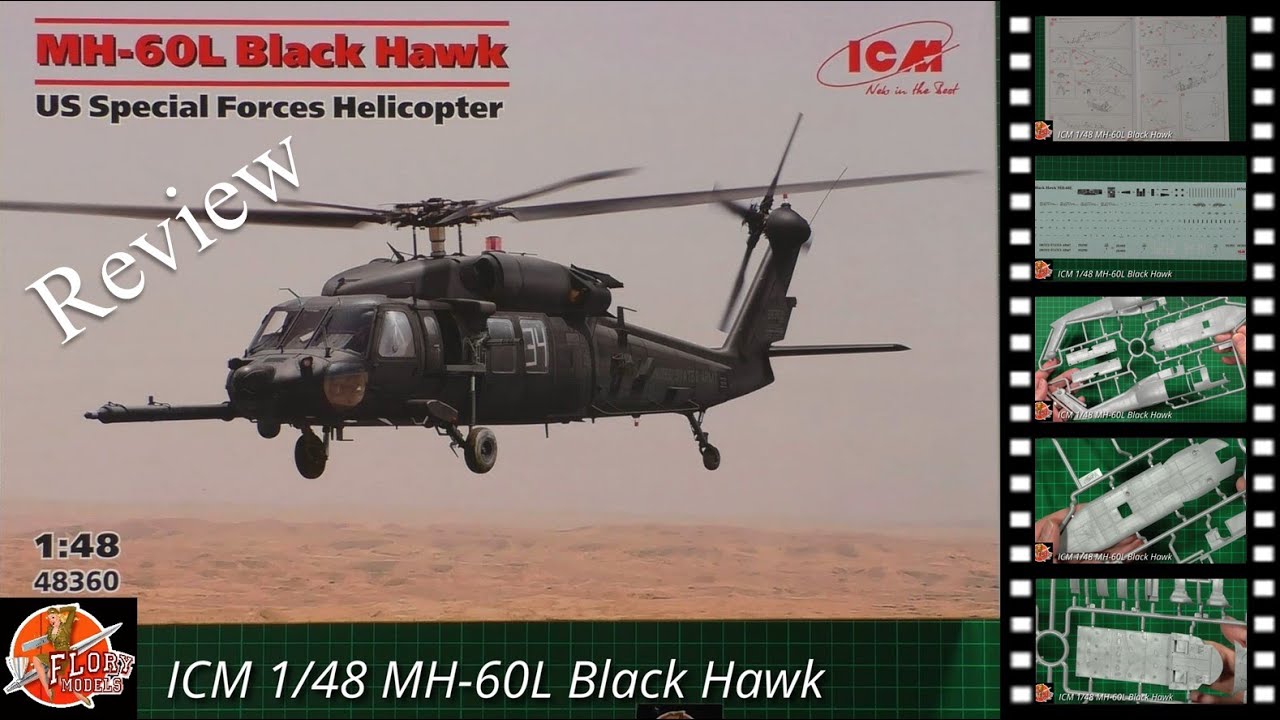 ICM 1/48 MH-60L Black Hawk Review — Flory Models