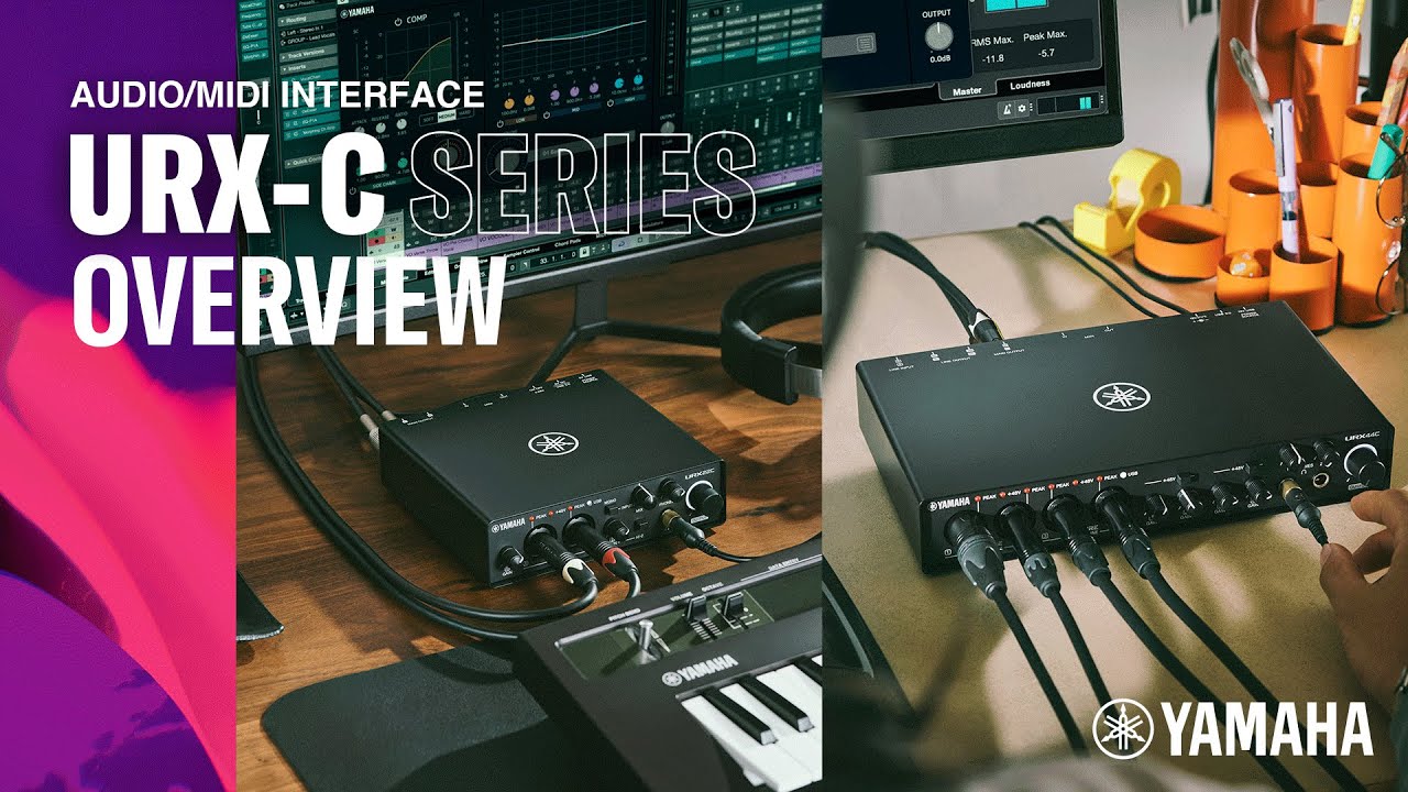URX22C Audio/MIDI Interface - Yamaha USA