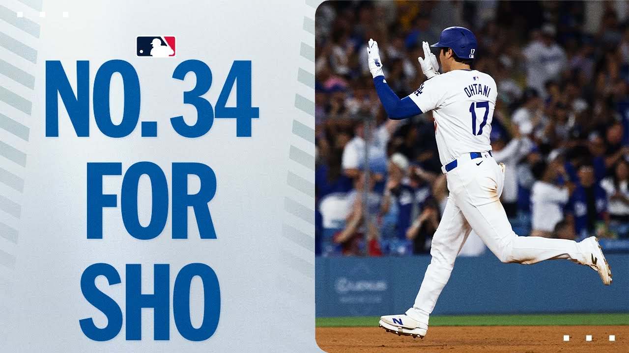 Sho'in out in LA! No. 34 for Shohei Ohtani! | 大谷翔平ハイライト