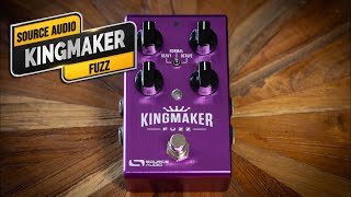 Source Audio King Maker Fuzz Pedal - VGW - YouTube