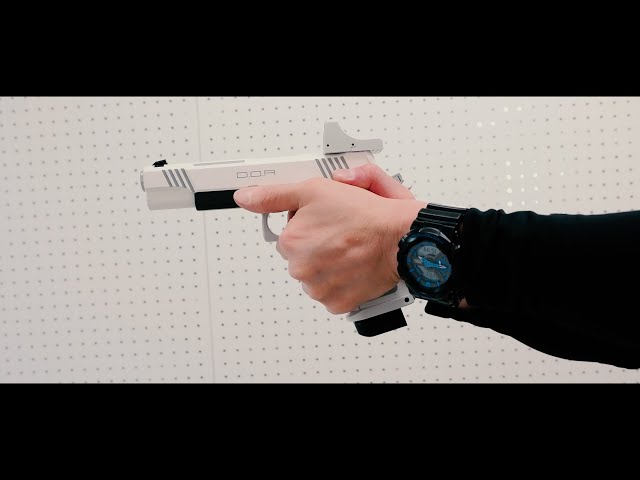 本日発売！】ガスブローバック『ハイキャパ ホワイト D.O.R』 - YouTube