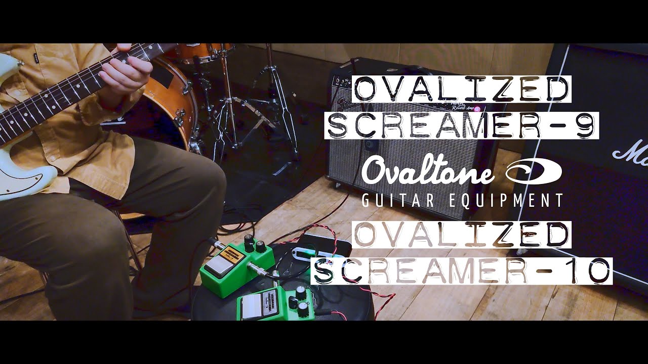 OVALIZED SCREAMER-9 / OVALIZED SCREAMER-10 – Ovaltone -handmade