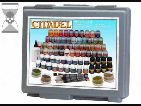citadel mega paint set 2011 games workshop - YouTube