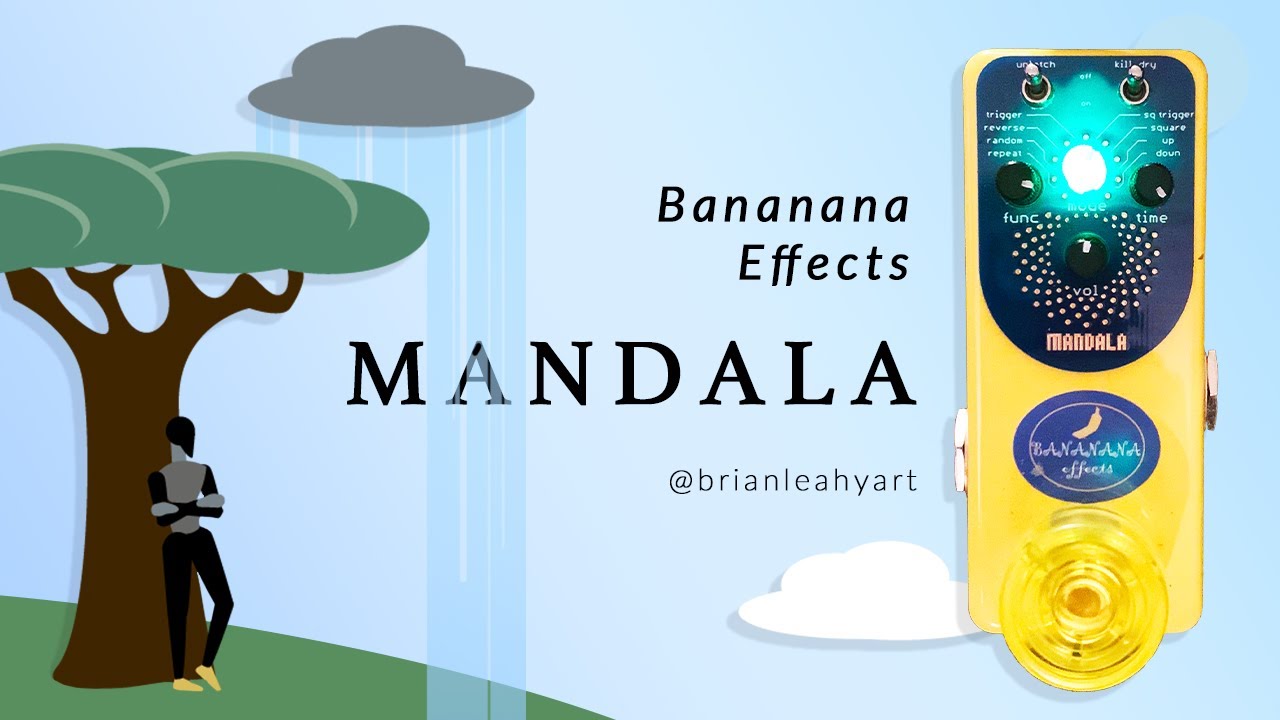 Bananana Mandala Glitch – Motor City Guitar