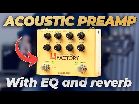 The Sonicake A-FACTORY! Preamp, EQ and reverb! - YouTube