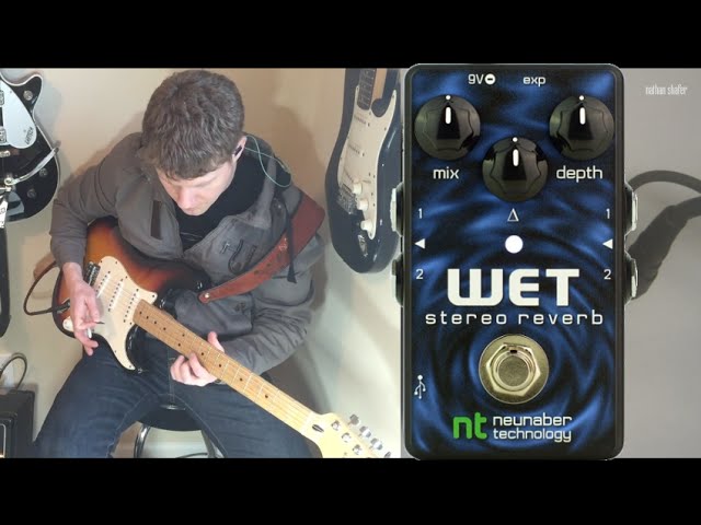 Neunaber Stereo Wet Demo (Shimmer Firmware) Knob Tweaking - YouTube