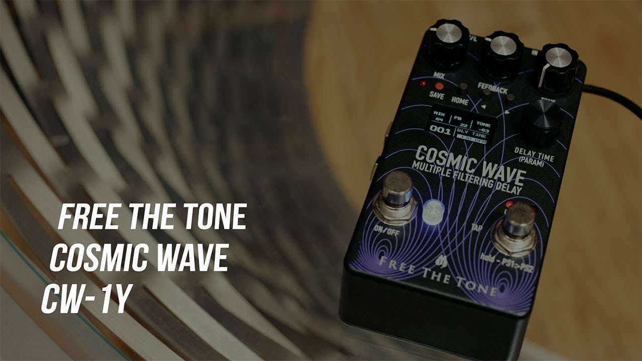 Free The Tone COSMIC WAVE / CW-1Y MULTIPLE FILTERING DELAY - YouTube
