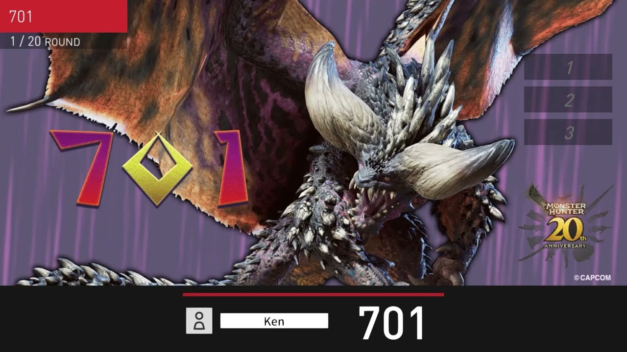 アクセサリ > ダーツライブカード > MONSTER HUNTER 20th ANNIVERSARY