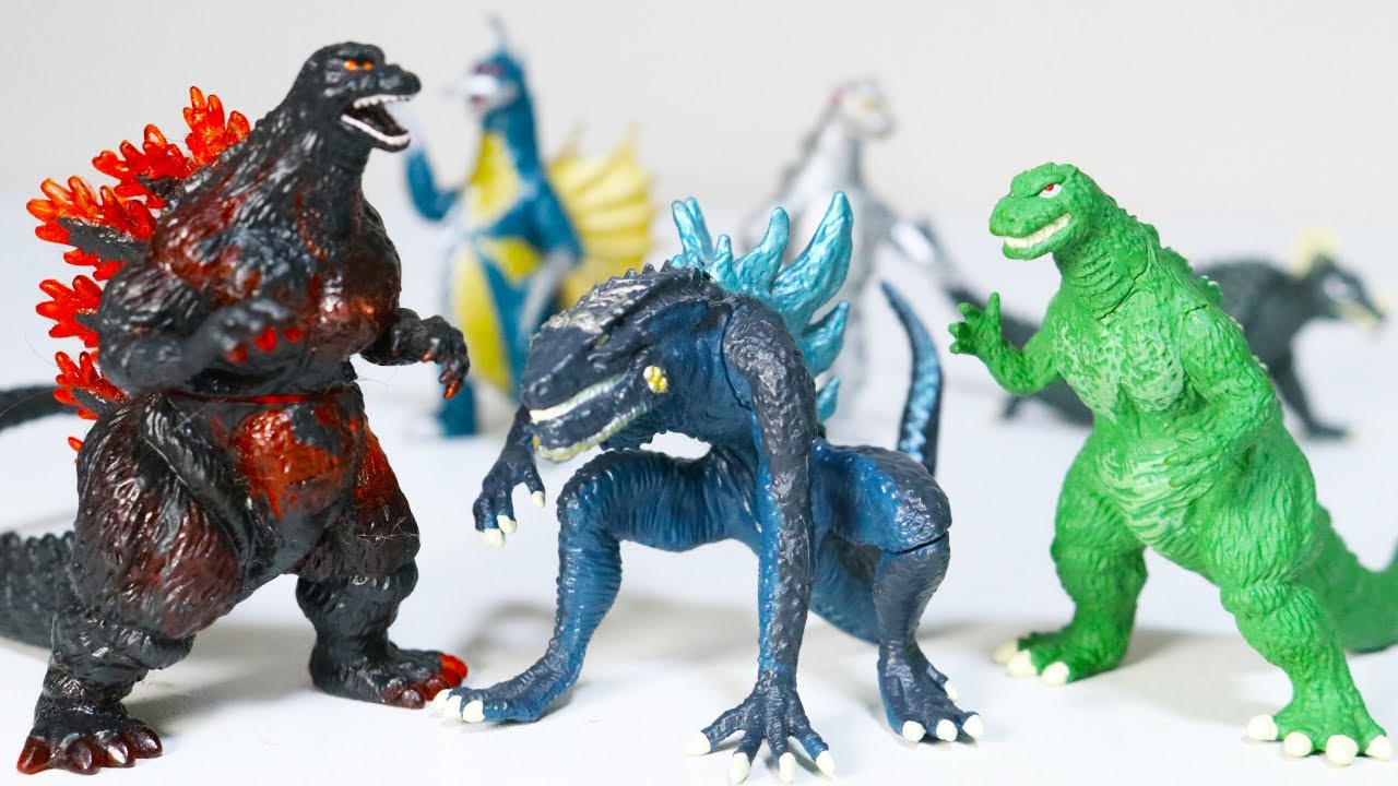 HG Godzilla 4] The one eating the tuna, Burning Godzilla, is here