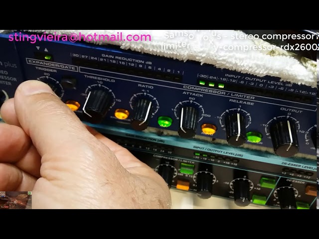 S. com plus stereo compressor Limiter - Samson - roxy compressor