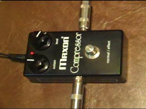 MAXON CP101 Opto Compressor Review Dyna Comp MXR Ross Keeley