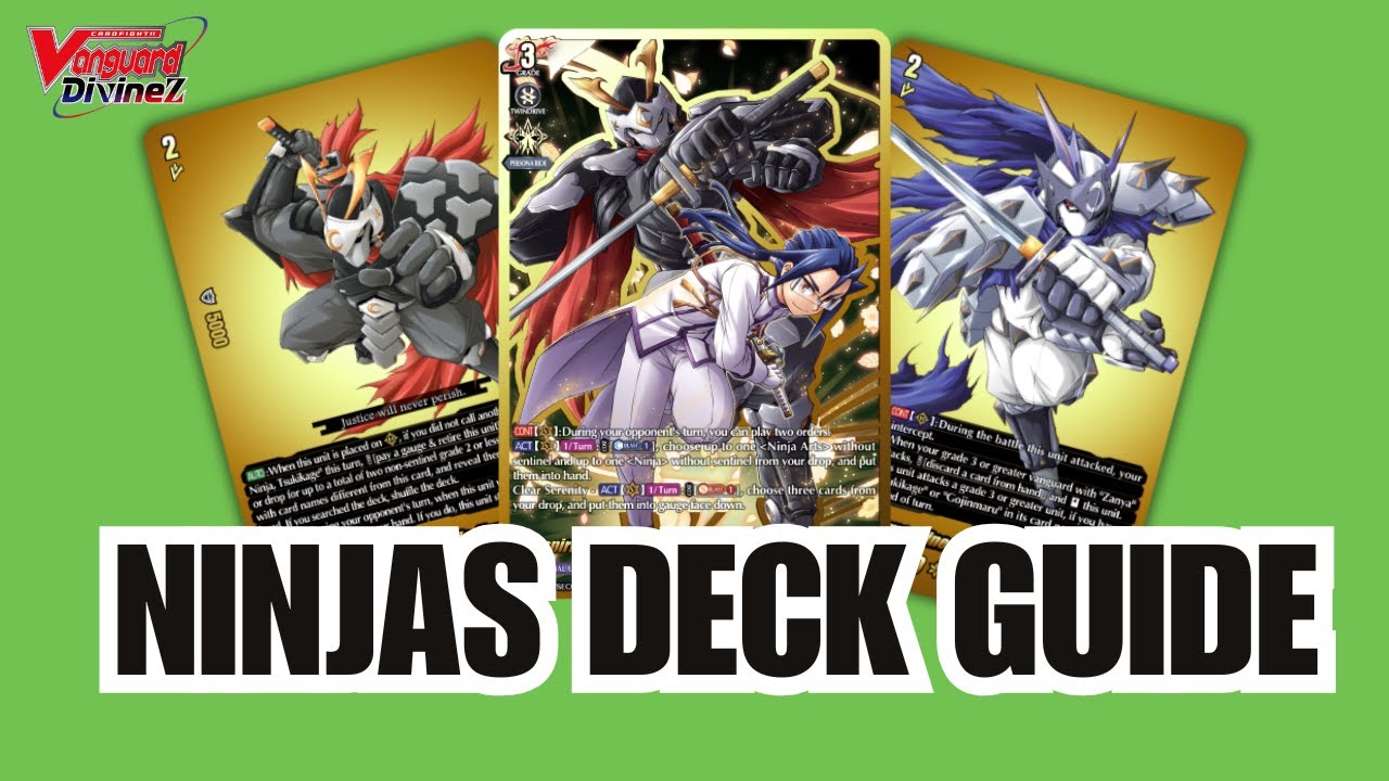 CardFight!! ヴァンガード Katana world deck profile - YouTube