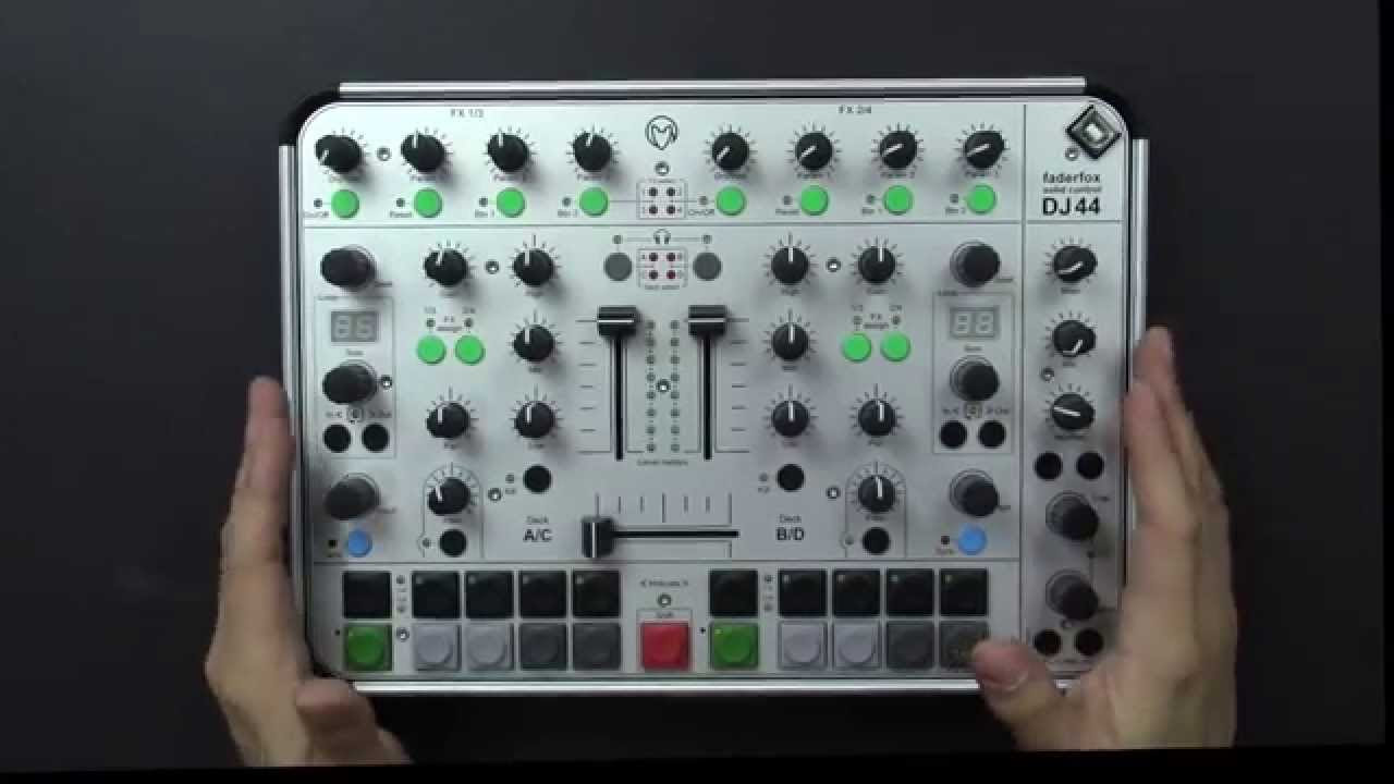 Faderfox DJ44 Midi Controller - YouTube