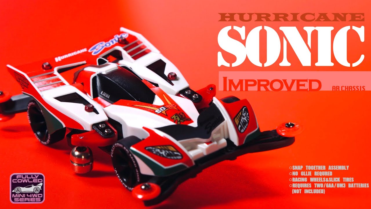 ミニ四駆】「ハリケーンソニック始動！」 - YouTube