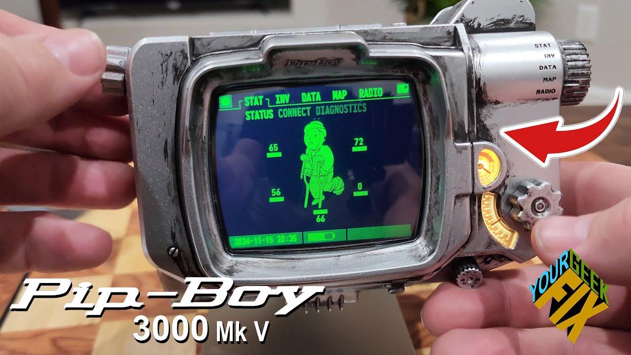Unboxing, Updating, and Review of the Working Die-cast Pip-boy